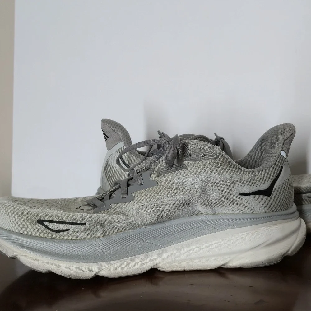 Hoka One One Clifton 9 Mens Size 13 Medium D Harbor Mist Sneakers 1127895 HMBC